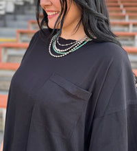 Load image into Gallery viewer, Ribbed Boyfriend Top **2 COLORS** - PLUS
