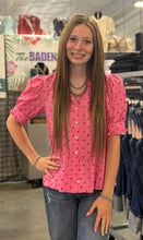 Load image into Gallery viewer, Polka Dot Detail Top **2 COLORS**
