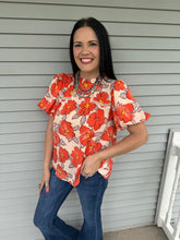 Load image into Gallery viewer, Flower Print Top **2 COLORS**
