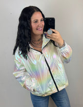 Load image into Gallery viewer, Hologram Windbreaker **2 COLORS**

