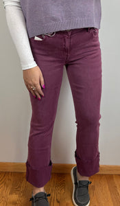 Sangria Mid Rise Bootcut Lovervet Jeans - PLUS