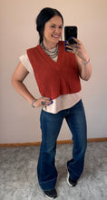 Load image into Gallery viewer, Twofer Sweater Top **2 COLORS**

