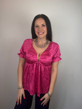 Load image into Gallery viewer, Satin Leopard Top **2 COLORS**
