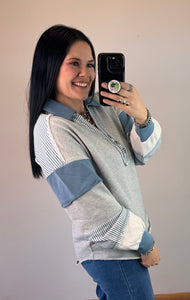 Colorblock Top **2 COLORS** - PLUS