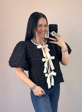 Load image into Gallery viewer, Textured Tie Front Top **4 COLORS**
