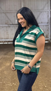 Striped Pullover Vest **4 COLORS**