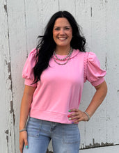 Load image into Gallery viewer, Pink Braided Top
