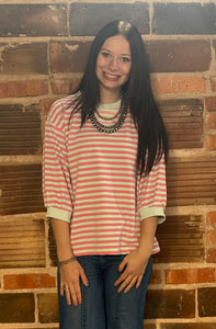 Striped Top **3 COLORS**