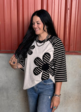 Load image into Gallery viewer, Daisy Striped Detail Top **2 COLORS**
