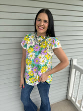 Load image into Gallery viewer, Floral Print Top - PLUS
