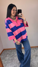 Load image into Gallery viewer, Pink And Blue Top
