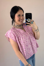 Load image into Gallery viewer, Orchid Floral Top

