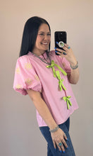 Load image into Gallery viewer, Striped Bow Top **2 COLORS**
