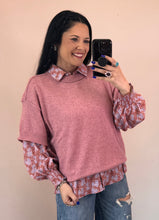 Load image into Gallery viewer, Knit Drop Shoulder Top **3 COLORS**
