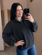 Load image into Gallery viewer, Acid Wash 1/4 Zip **2 COLORS** - PLUS
