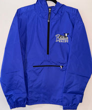Load image into Gallery viewer, Royal 1/4 Zip TBB Windbreaker
