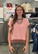 Load image into Gallery viewer, Urban Ribbed Contrast Top ** 2 COLORS **
