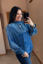 Load image into Gallery viewer, Velvet Zebra Top **2 COLORS**
