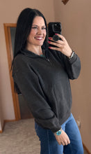 Load image into Gallery viewer, Acid Wash 1/4 Zip **2 COLORS** - PLUS
