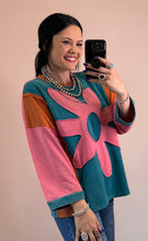 Load image into Gallery viewer, Daisy Colorblock Top **2 COLORS**
