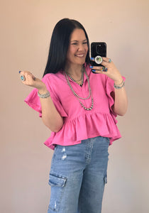 Flutter Hooded Top **2 COLORS**