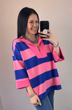 Load image into Gallery viewer, Pink And Blue Top
