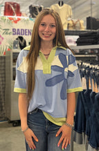 Load image into Gallery viewer, Daisy Color Block Edge Collared Top **3 COLORS**
