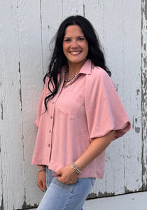 Airflow Button Up Top **2 COLORS**