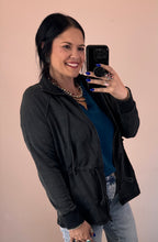 Load image into Gallery viewer, Black Washed Jacket
