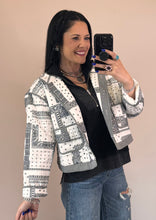 Load image into Gallery viewer, Bandana Quilted Jacket **2 COLORS**
