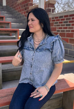 Load image into Gallery viewer, Light Denim Top
