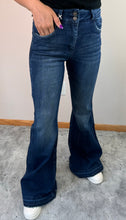 Load image into Gallery viewer, Dark Wash Super Flare KanCan Jeans
