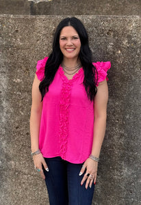 Frill Top **2 COLORS**