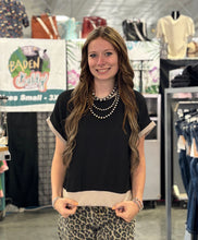 Load image into Gallery viewer, Urban Ribbed Contrast Top ** 2 COLORS **
