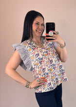 Load image into Gallery viewer, Floral Top **2 COLORS**
