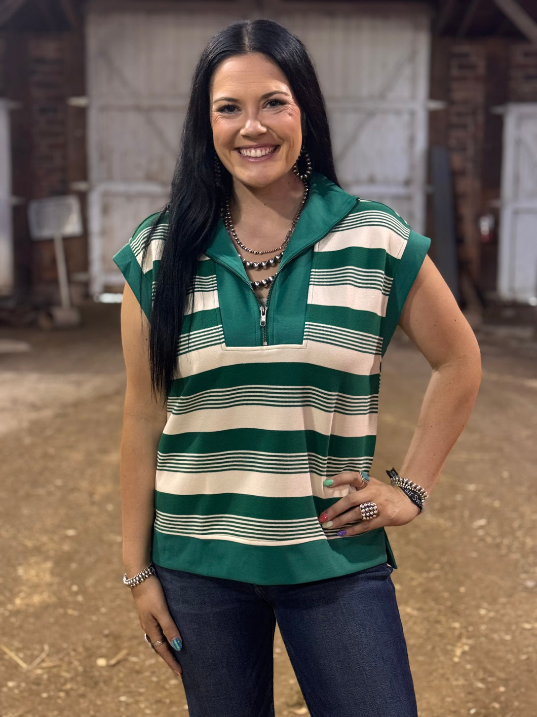 Striped Pullover Vest **4 COLORS**
