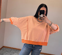 Load image into Gallery viewer, Striped Oversized Top **4 COLORS** - PLUS

