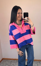 Load image into Gallery viewer, Pink And Blue Top
