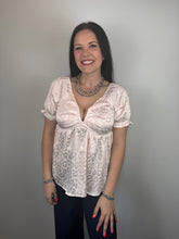 Load image into Gallery viewer, Satin Leopard Top **2 COLORS**
