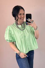 Load image into Gallery viewer, Layered Puff Sleeve Top **2 COLORS**
