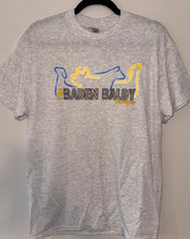 Load image into Gallery viewer, Ash Blue &amp; Gold Animal TBB Tee
