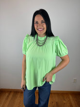 Load image into Gallery viewer, Solid Frill Detail Top **2 COLORS** Restock
