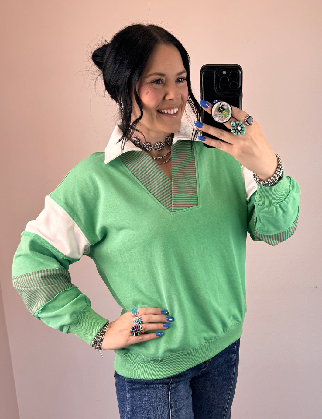 Colorblock Top **4 COLORS**