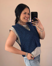 Load image into Gallery viewer, Twofer Sweater Top **2 COLORS**
