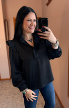 Load image into Gallery viewer, Satin Front Button Top **2 COLORS**
