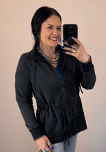 Load image into Gallery viewer, Black Washed Jacket
