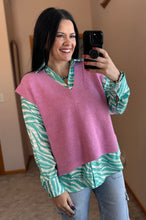 Load image into Gallery viewer, Vneck Sweater Vest **4 COLORS**
