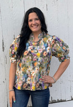 Load image into Gallery viewer, Abstract Floral Top **2 COLORS**
