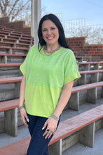 Load image into Gallery viewer, Apple Green Washed Top

