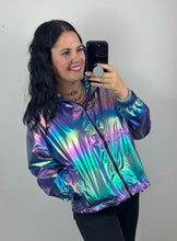 Load image into Gallery viewer, Hologram Windbreaker **2 COLORS**
